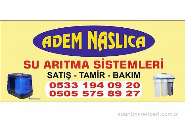 Adem Naslıca Su Aritma Sistemleri kapak görseli