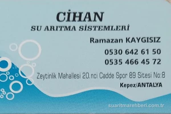 Cihan Su Arıtma kapak görseli