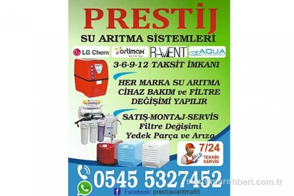 Prestij Su Arıtma kapak görseli