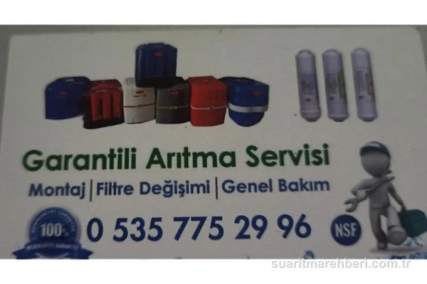 Safran Su Aritma kapak görseli